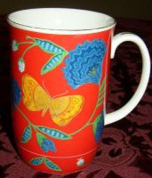 Otagiri GOLDEN BUTTERFLY Coffee Mug